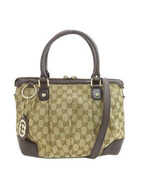 Guccitree GG 2-Way Tote Canvas